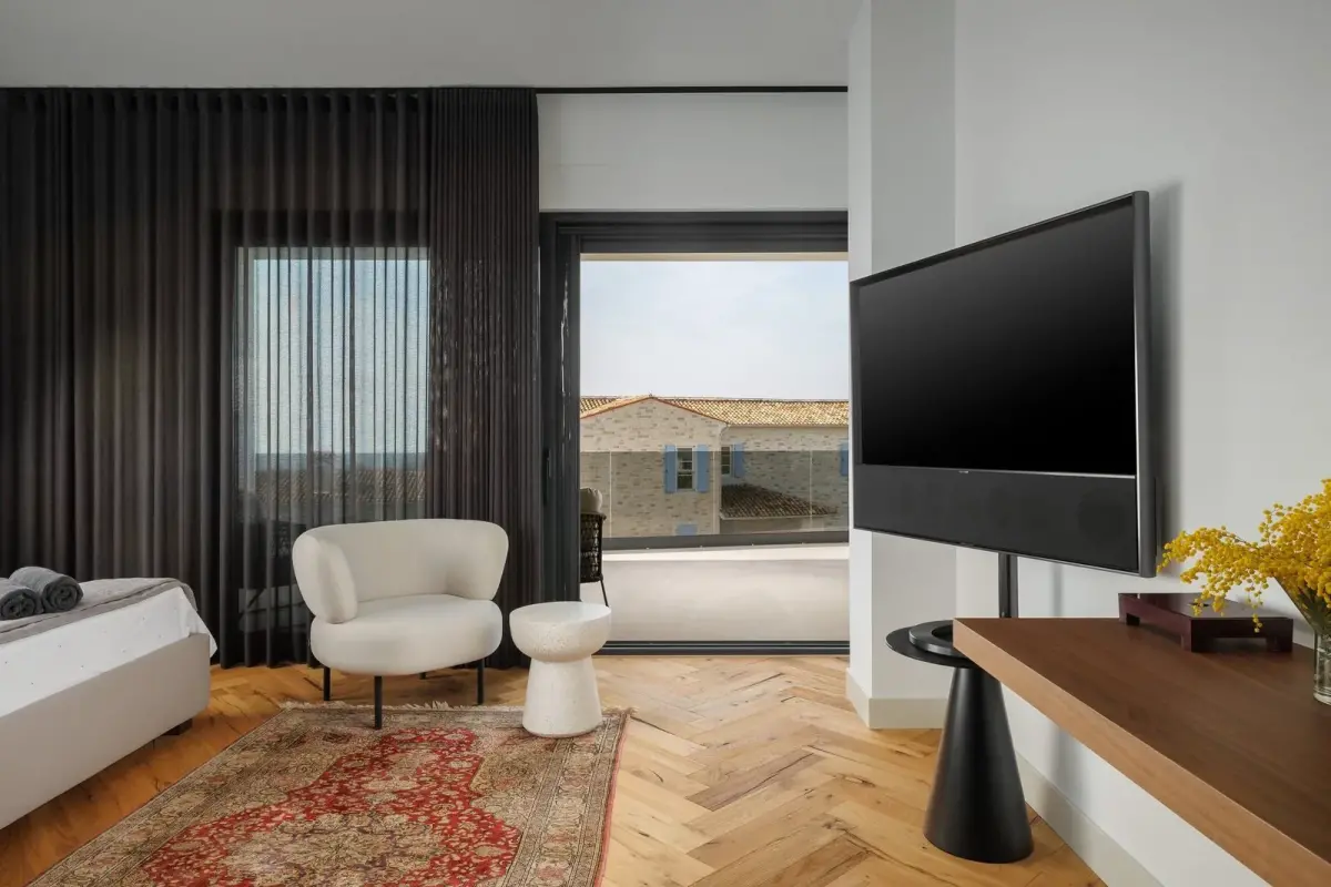 Slaapkamer in Villa BB Slaapkamer met uitzicht in Villa BB bij Bale