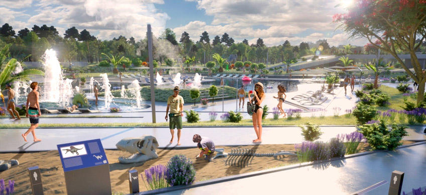 Bale Aqua y Paleo Park [3]