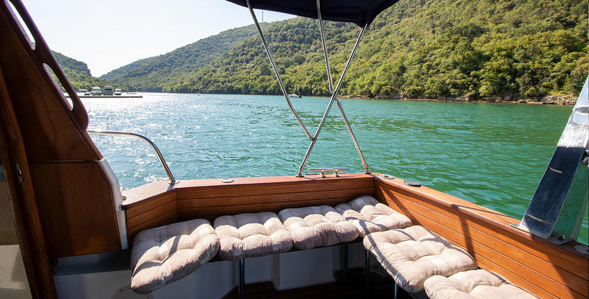 Sonnenuntergang im Lim-Kanal [5]