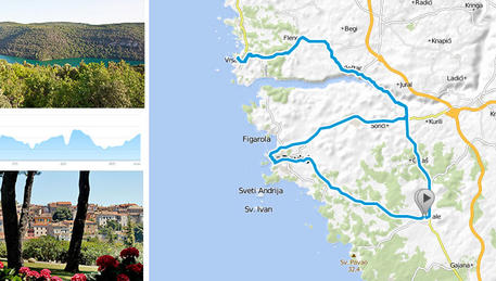 Bale - Lim - Vrsar - Rovinj - Bale Bale - Lim - Vrsar - Rovinj - Bale