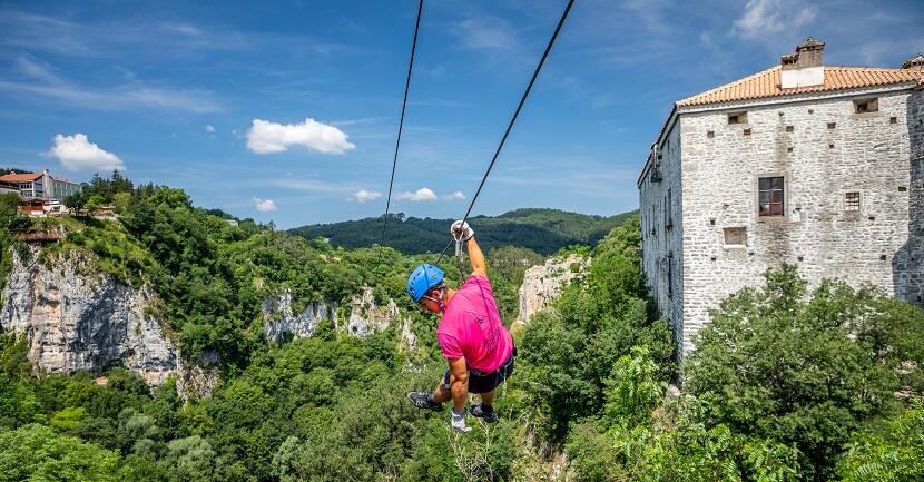 Zip Line von Pazin [1]