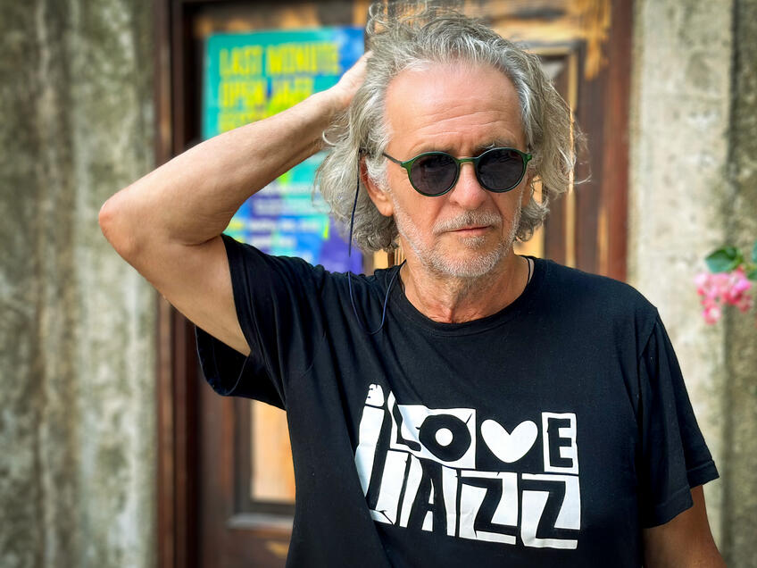 Tomislav Lovro Pavleka: El primer hombre del Festival Abierto de Jazz de Última Hora