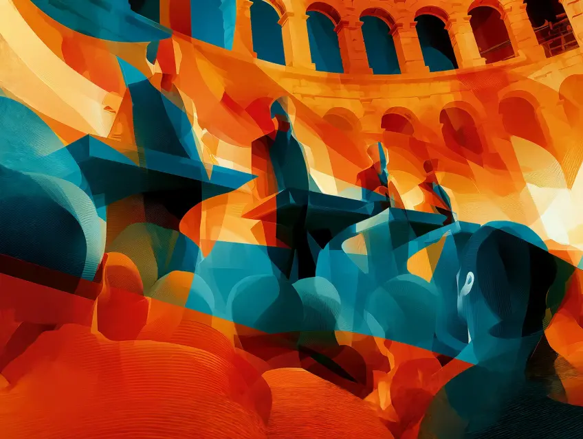 Kraftwerk at Pula Arena: Multimedia Tour
