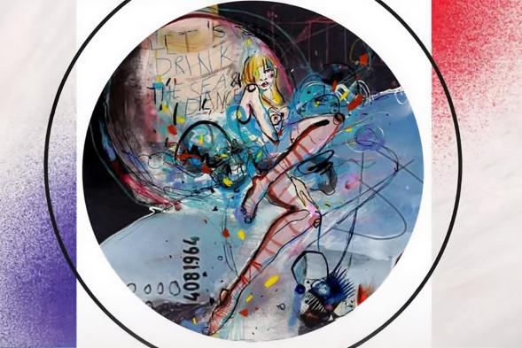 UNDERWATER LOVE – Cikel okroglih platen Maje Lesjak Gavriloske v konobi Kamene priče