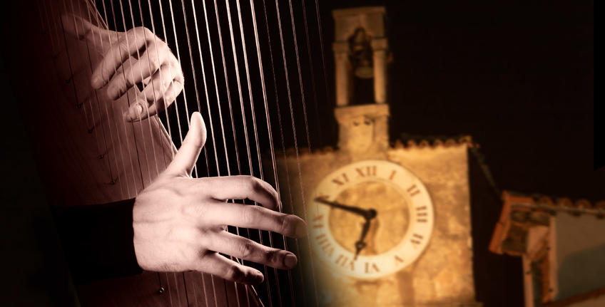 Monica Bulgarelli, celtic harp and ensembl