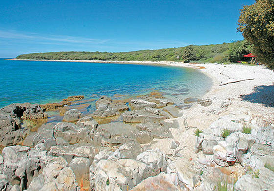 A 4 km long pebble and rocky beach, San Polo is located close to the town of Bale...