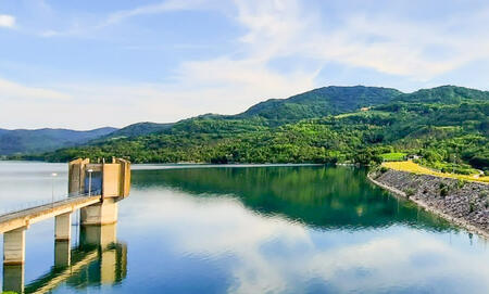 The Butoniga Lake The Butoniga Lake