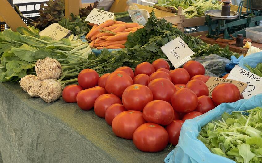 Il mercato di Pola