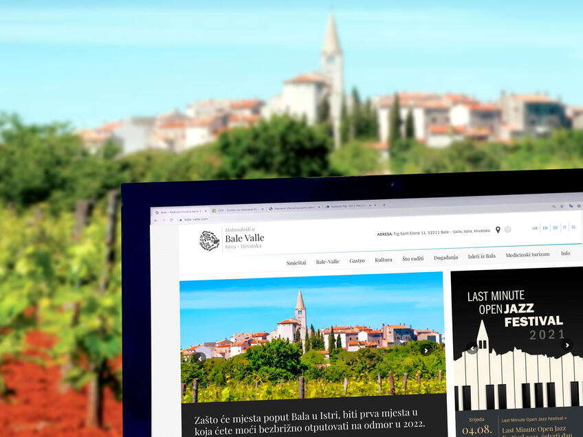 Wie die Internetseite eines kleinen Ortes in Istrien einer der besten Förderer der nachhaltigen Entwicklung des Tourismus in Istrien und Kroatien gewo