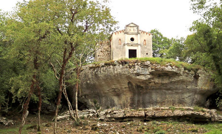 The Church of St. Peter on the peak The Church of St. Peter on the peak